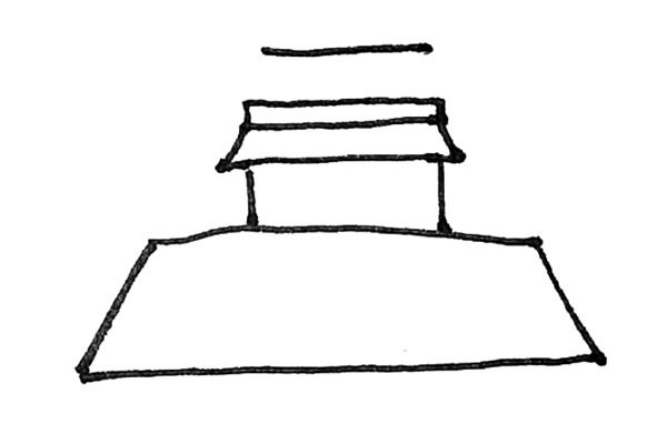 一步步教你画天安门