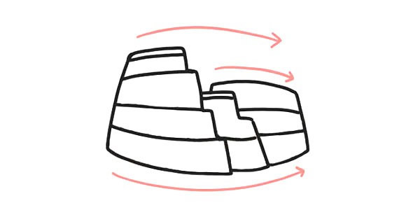 罗马斗兽场简笔画