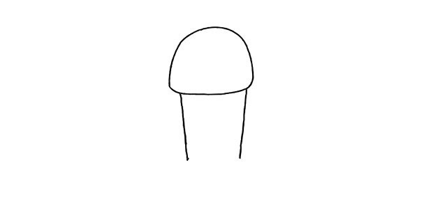 卡通的海上城堡简笔画