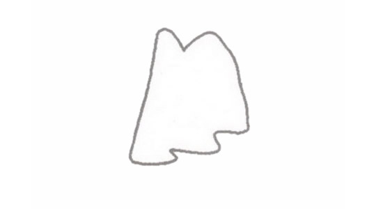 岛屿简笔画的画法