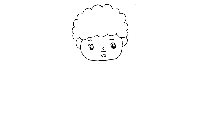 疫情防护的简笔画