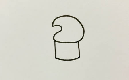 卡通的牙膏简笔画步骤