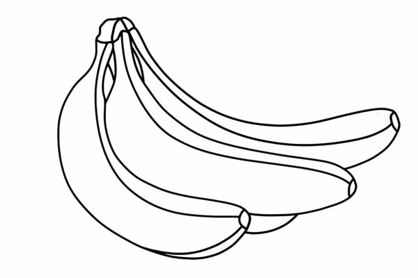 容易学会的香蕉简笔画