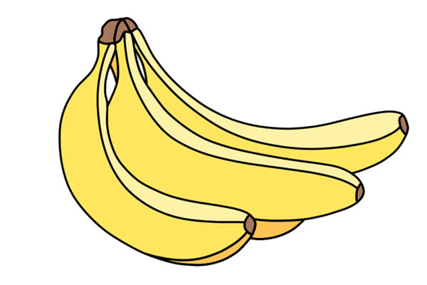 容易学会的香蕉简笔画