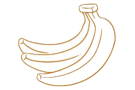 关于香蕉的简笔画分享