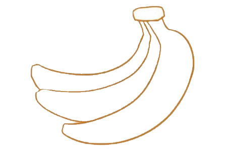 关于香蕉的简笔画分享 关于香蕉的简笔画分享