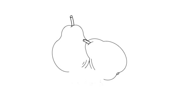 梨子简笔画怎么画