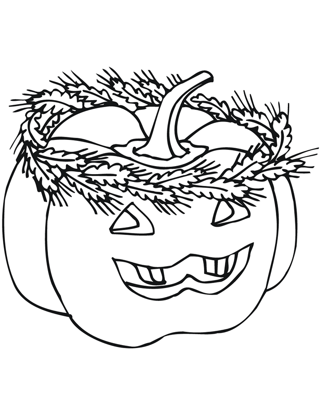 万圣节南瓜灯简笔画大全