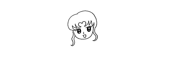美少女战士简笔画教程