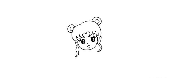 美少女战士简笔画教程