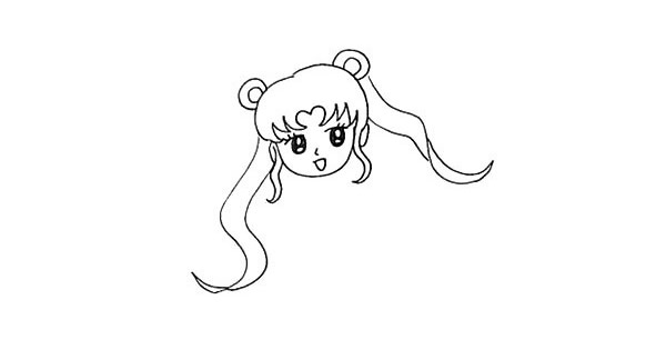 美少女战士简笔画教程