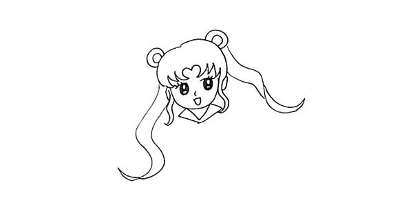 美少女战士简笔画教程