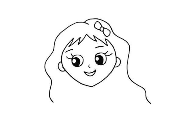 海底世界美人鱼简笔画教程