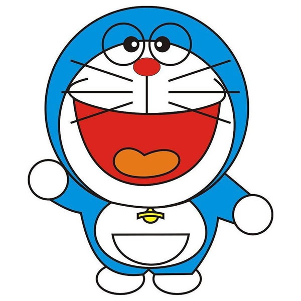可爱的哆啦A梦简笔画