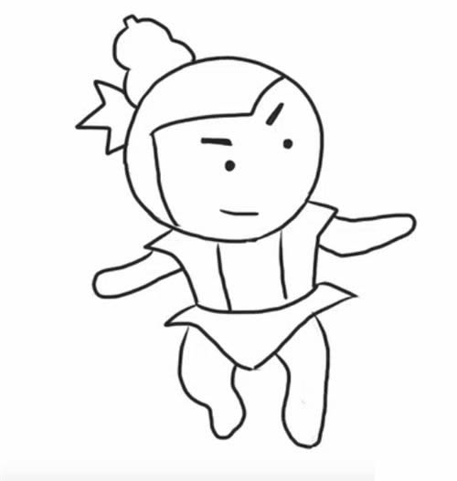 关于葫芦娃的简笔画教程 关于葫芦娃的简笔画教程