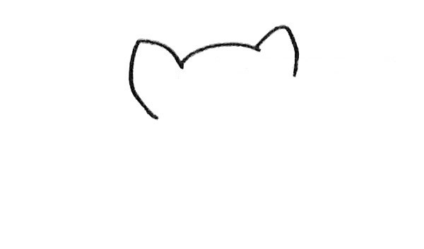 一步步教你画简单的龙猫