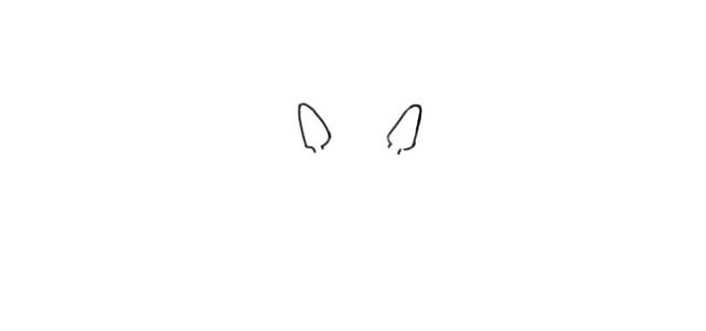 可爱的龙猫简笔画教程