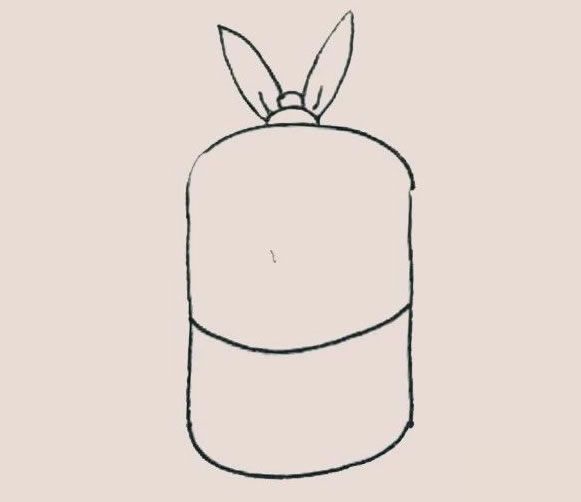 监狱兔简笔画步骤教程