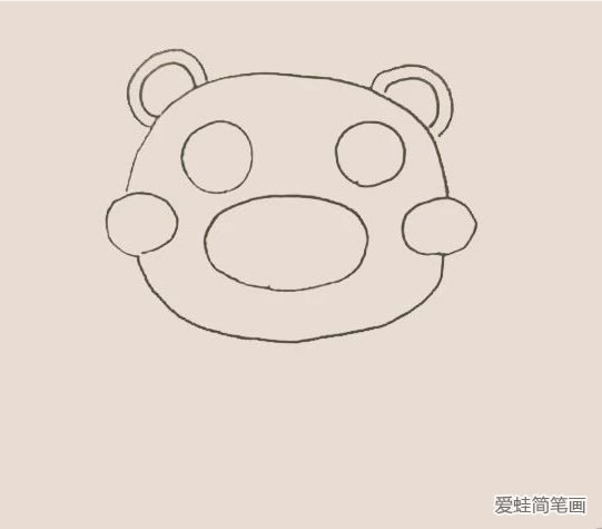 熊本熊怎么画 熊本熊简笔画教程