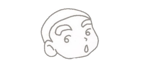 蜡笔小新儿童简笔画教程