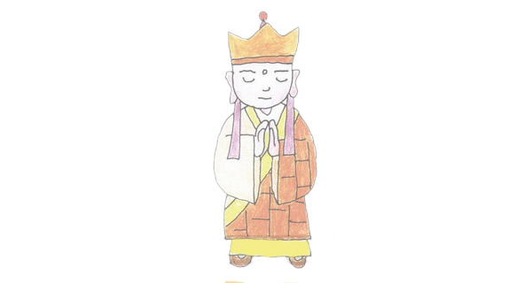 唐僧简笔画步骤