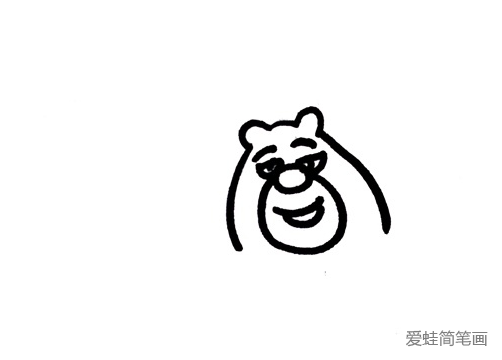 熊二怎么画最简单