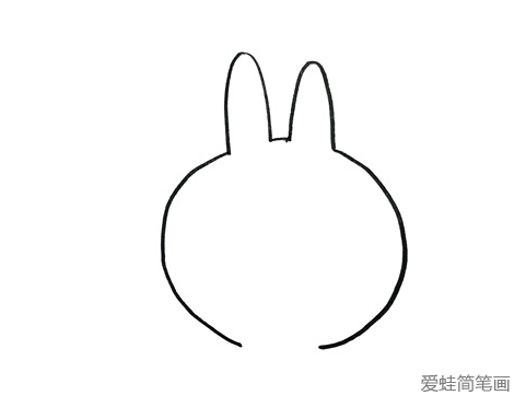 可妮兔简笔画怎么画