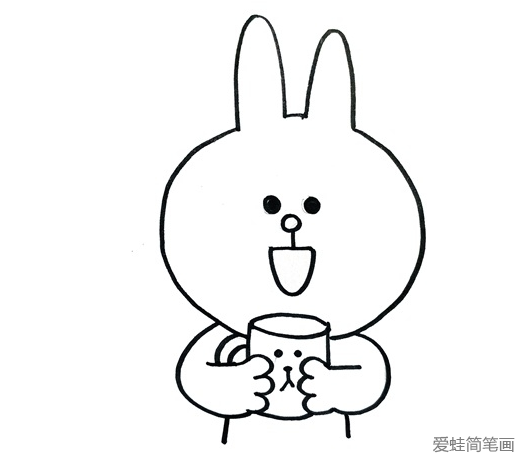 可妮兔简笔画怎么画