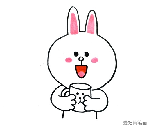 可妮兔简笔画怎么画