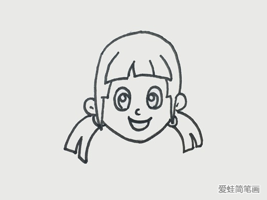 漂亮的夏林果简笔画