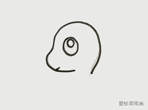 火龙简笔画步骤