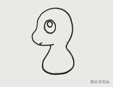 火龙简笔画步骤
