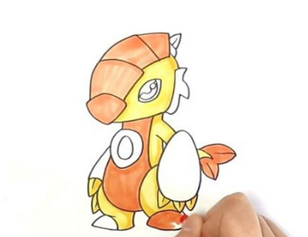 斗龙战士简笔画步骤