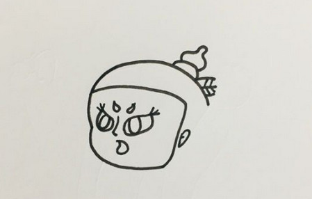 葫芦娃怎么画 葫芦娃简笔画步骤