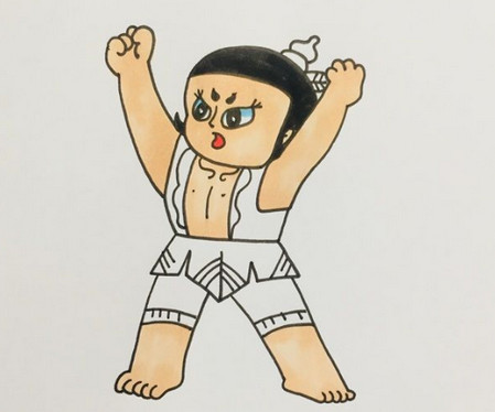 葫芦娃怎么画 葫芦娃简笔画步骤