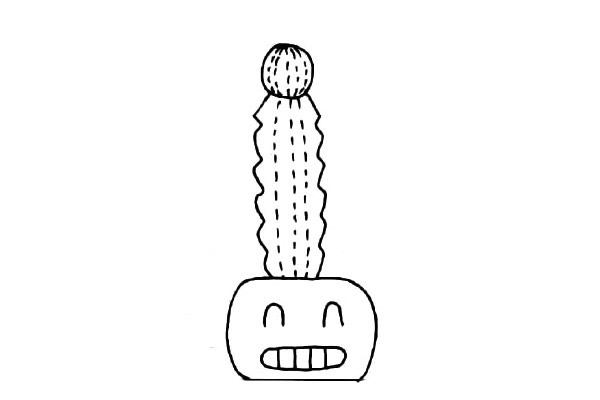 11款可爱的仙人掌简笔画大全