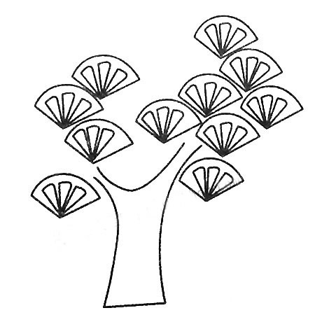 8款关于松树的简笔画大全