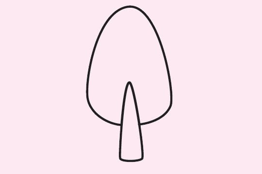 大树简笔画图片大全