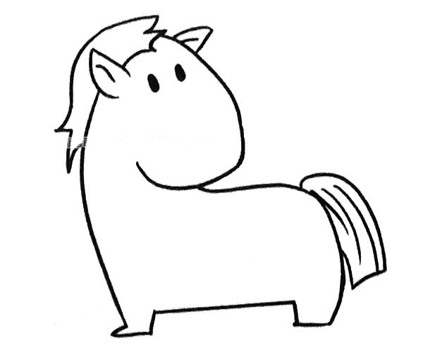5款卡小马简笔画大全