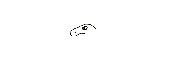眼镜蛇怎么画 涂色的眼镜蛇简笔画