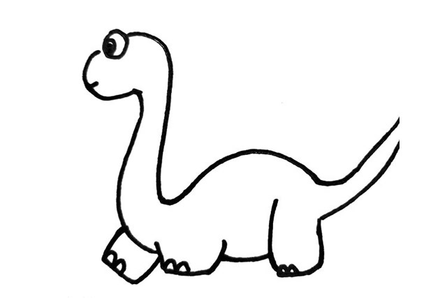 9种关于恐龙的简笔画大全 9种关于恐龙的简笔画大全