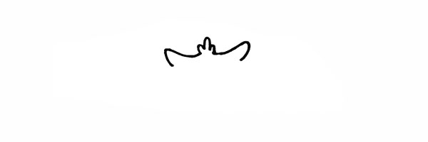 月光下的猫头鹰简笔画步骤