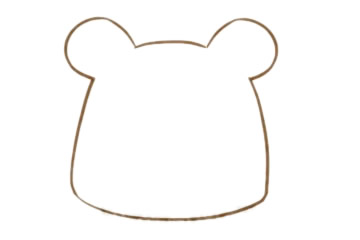 穿衣打领带的卡通豹子简笔画