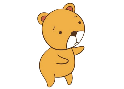 简单的卡通小熊怎么画