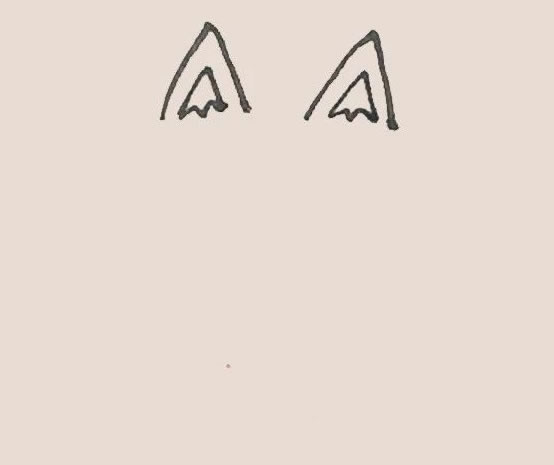 涂色的狐狸简笔画教程