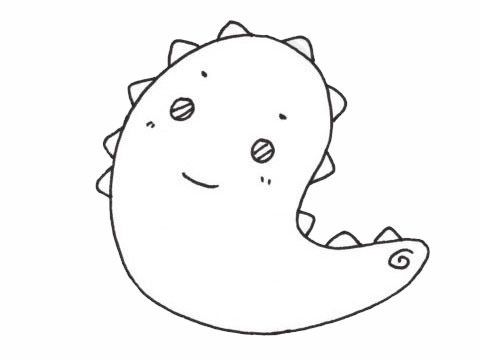 海参的简单画法