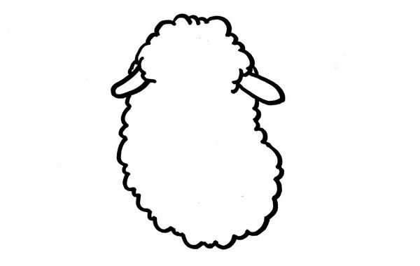 关于羊驼的简笔画