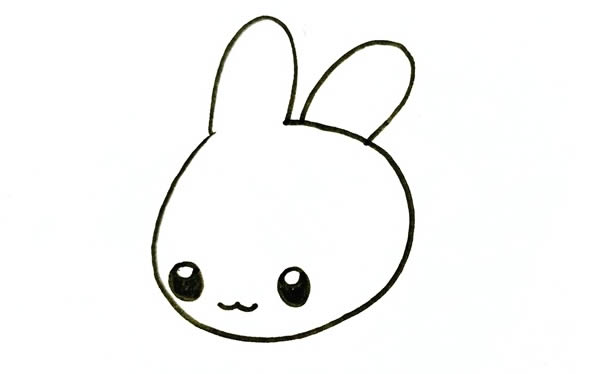 趴着的小兔子怎么画最可爱