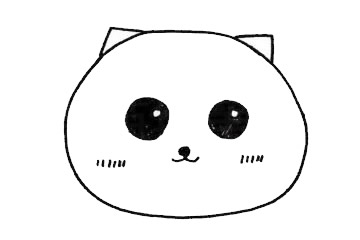 可爱的猫咪怎么画最简单