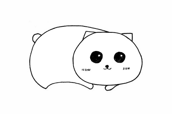可爱的猫咪怎么画最简单